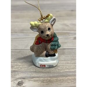 5/$20! Vintage 1999 CVS Traditions Reindeer Christmas Ornament